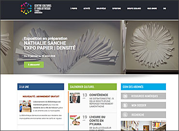 site web centre culturel Bombardier