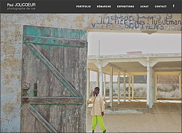 site web Paul jolicoeur photographe de rue